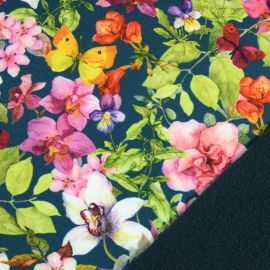 babywearing coat, FLOWERS