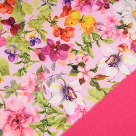 babywearing coat, FLOWERS