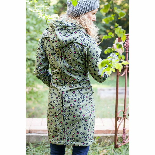 babywearing coat, ANIMAL PRINT