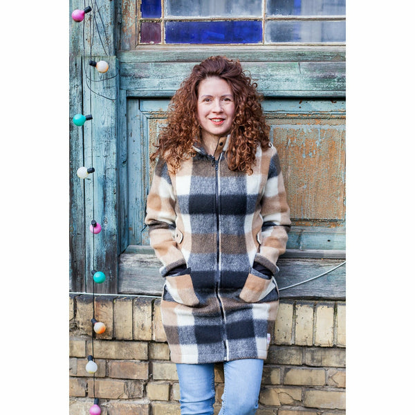 babywearing coat,  WOOL BLEND
