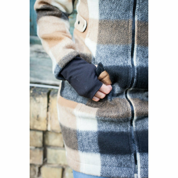 babywearing coat,  WOOL BLEND
