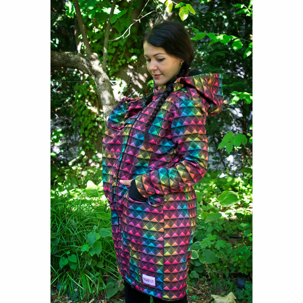babywearing coat, GEOMETRY