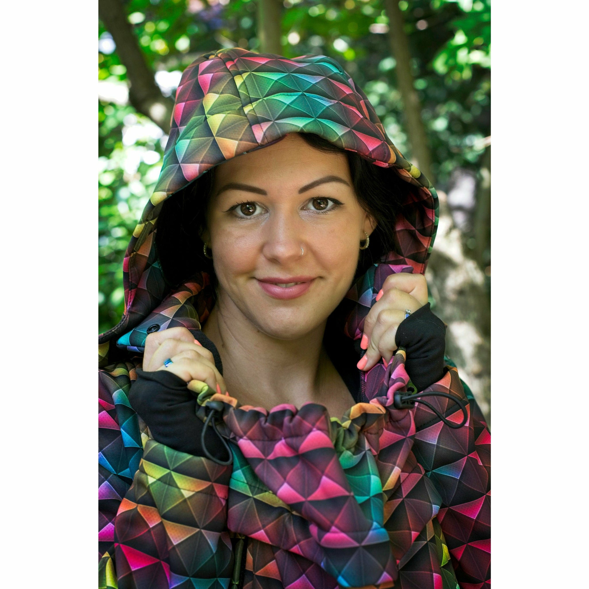 babywearing coat, GEOMETRY