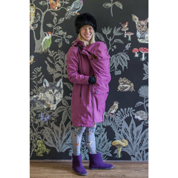 babywearing coat, MELANGE
