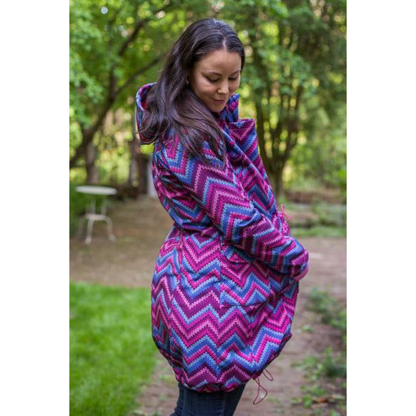 babywearing coat, KNITTED
