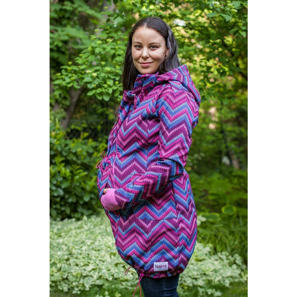 babywearing coat, KNITTED