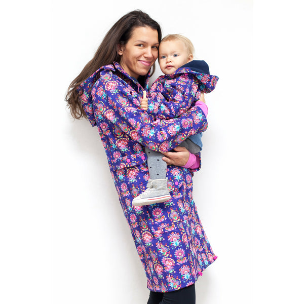 babywearing coat, RUSSIAN
